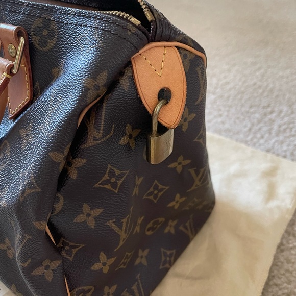 Louis Vuitton (Speedy 30 color Material Monogram) - Picture 6 of 10